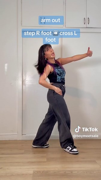 EASY Dance Tutorial with Counts and Word Cues