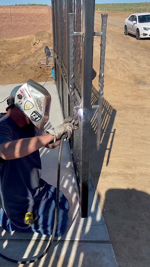 Stunning Deep Textured Driveway Gates | The Iron Anvil Welding