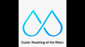 Reset all the filters