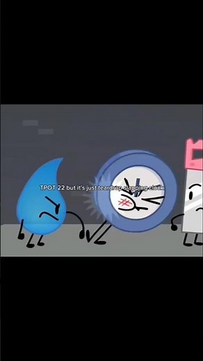 Teardrop Slaps Clock. #bfdi