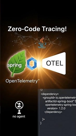 Spring Boot Tracing with 0 Code? OpenTelemetry Starter Is HERE! 🔥