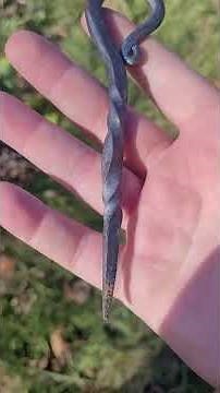 Product Spotlight- Gimlet, Awl, Throwing Spike? Check out this Hand Forged Multi Tool!