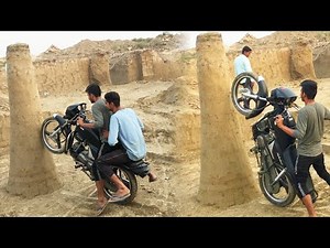 Hero splendor bike funny stunt-2