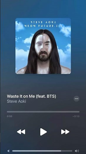 Steve Aoki , BTS - Waste it on Me Lyrics #music #song #lyrics #shorts