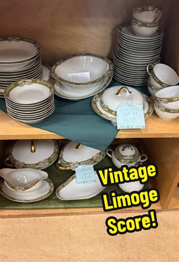 Limoges. SCORE! #limoge #vintagechina