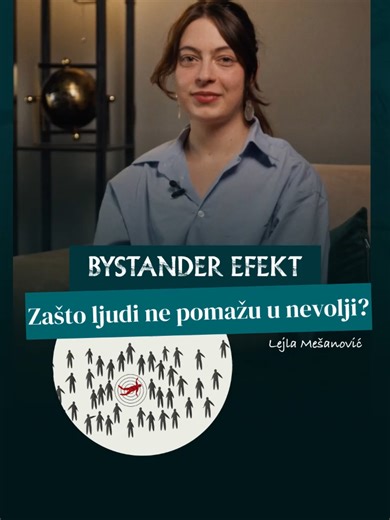 Efekat posmatrača: Zašto niko iz gomile ljudi ne reaguje u kriznim situacijama?🤔 #psihologija #sociologija #bystandereffect