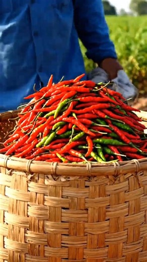 How Farmers Harvest Tons of Chili Peppers | Modern Chili Farming Technology