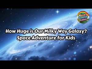 How Huge is Our Milky Way Galaxy? | Space Adventure for Kids