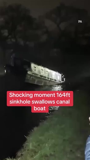 164ft Sinkhole Swallows Canal Boat