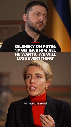 Ukrainian President Volodymyr Zelensky spoke to CNN's Clarissa Ward and acknowledged that Ukrainians are exhausted by the conflict, but said giving in to Putin's demands is not an option. Read more from the interview: https://cnn.it/3MH5EIQ | CNN