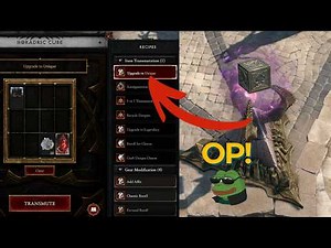 Horadric Cube Recepies REVEALED - Craft YOUR Items in Lord of Hatred!