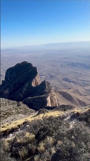 Top of Texas 🤠 📍 Guadalupe Peak, Guadalupe Mountains National Park #guadalupemountainsnationalpark