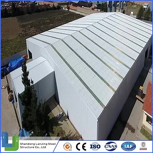 [Hot Item] Dome Storage Metal Warehouse Building Garage Workshop I Beam Structural Prefab Buildings for Sale