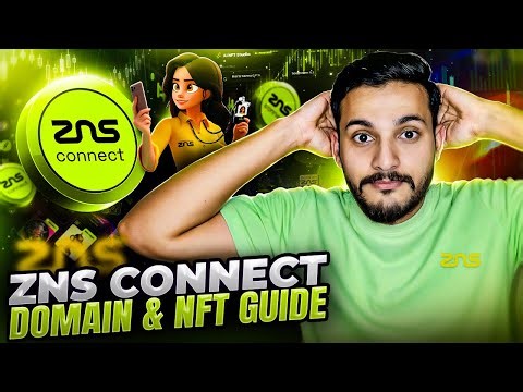 ZNS Connect Mint Domain & Create NFT ⚡| Easy Guide 📲