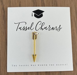 Arrow Graduation Tassel Charm: FSU Gift - Etsy