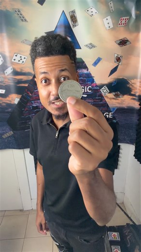 The Jumping Coin Trick!!🔥🔥🔥#shorts