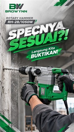 Sesuai Atau Nggak Specnya? KITA BUKTIKAN!🔥#rotaryhammer #pengeboran