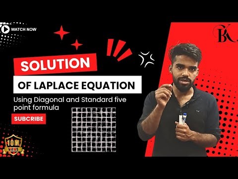 Solution of Laplace Equation using 16 Mesh Squares | B.S Grewal | Numerical Solution of Elliptic PDE