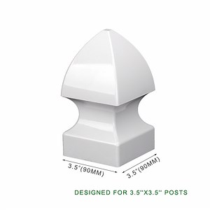 [Hot Item] Cheap Price Plastic Fence 4X4 Post Gothic Caps