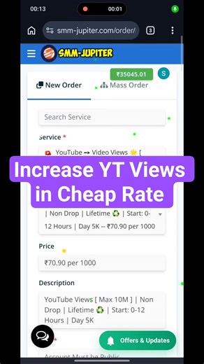 Increase YouTube Views FAST ⚡ #1 SMM Panel Method 2026 | YouTube Views Boost Hack 🔥 Best SMM Panel