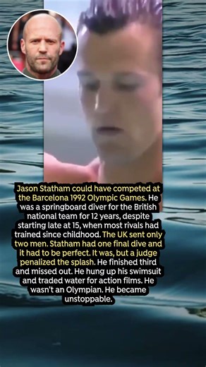 Jason Statham Almost Competed at the Barcelona 1992 Olympics