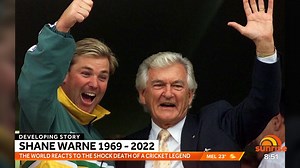 Showbiz Reporter Peter Ford reflects on his very unique relationship with Shane Warne and his last communication with the legendary cricketer. | Sunrise