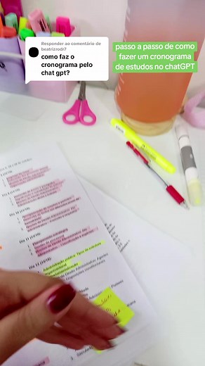 Como Fazer Um Cronograma de Estudos: Passo a Passo