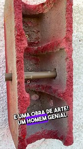 Ele descobriu a outra função do bloco 😱 #truques #blocos #idéias #pedreiro #solução | Casal Gambiarra
