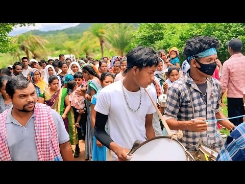 Tribal Village Marriage Procession | Traditional Wedding Dance & Drum