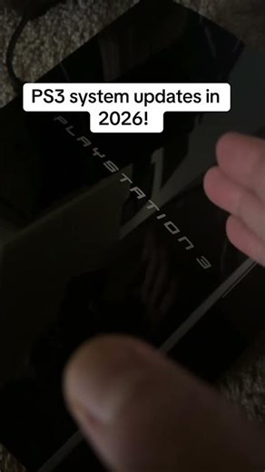 Almost 20 years later Sony still needs to update the PS3! #ps3 #playstation3 #systemupdate
