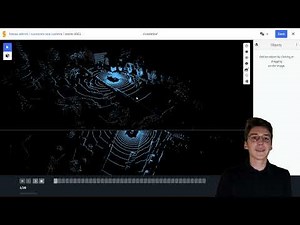 Labeling a 3D point cloud sequence with cuboids