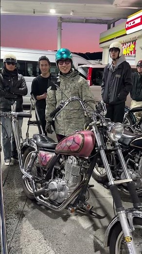 2%ER SR400/500 riding. #sr400 #sr500 #2percenter #ツーパーセンター #chopper #custom #カスタム