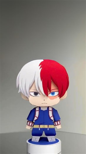 ANIME CRAFT on Instagram: "Shoto Todoroki – Half-Cold, Half-Hot ❄️🔥 “Born with the power of both ice and fire, Shoto is the perfect balance of cool and blazing hot! ❄️🔥 Which side do you like more – Ice 🧊 or Fire 🔥? Comment below 👇” 🎧 ASMR papercraft tutorial 📥 Instant digital download 🔥 Perfect for My Hero Academia fans & collectors #ShotoTodoroki #Todoroki #MyHeroAcademia #MHA #AnimePapercraft #ASMRArt #DigitalPapercraft #AnimeASMR #PapercraftArt #OtakuCrafts #AnimeCollectors #OtakuLif