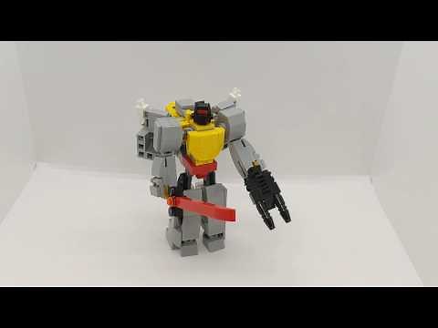 Lego Transformers Grimlock (V2) by Wookie Builds