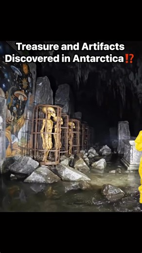 An expedition team may have uncovered the remains of a lost city buried beneath Antarctica’s ice. Ancient artifacts and mysterious structures hint at secrets frozen in time. Could this be evidence of a civilization long forgotten? . . . . . . . . . . . #AncientDiscovery #HiddenWorld #LostCivilizations #relics #UnsolvedMystery #artifacts #ancientaliens #losttreasure #goldhunting #treasurecoast #NASAExploration #expeditionunknown #ScientificDiscovery #conspiracies #conspiracy #sybervisions_ | 𝗦𝗬