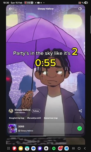 2055 Rap #lyrics #Spotify #edit #sleepingHallow #4k