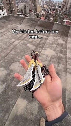 My Blades of Chaos Before I Rage And After 😤⚔️