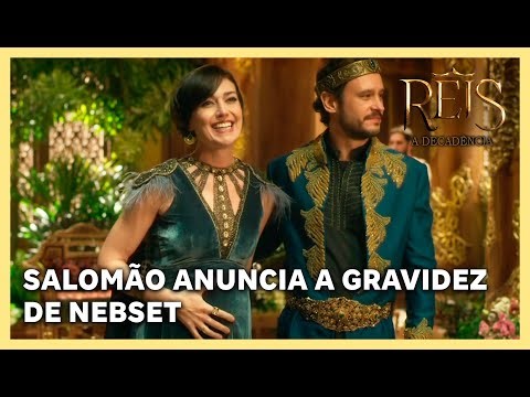 NOVELA REIS: Salomão anuncia a gravidez de Nebset na inauguração da Casa do Líbano