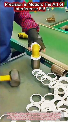 Precision in Motion: The Art of Interference Fit! 🛠️⚡