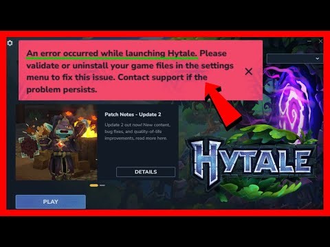 How to FIX An Error Occurred While Launching Hytale