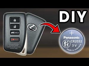 DIY 2016-2022 Lexus RX350 Key Fob Battery Replacement | How To Replace Lexus RX350 Batteries