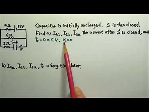 AP Physics 2 Circuits 22.4: Resistor-Capacitor RC Circuit 3: Immed. & Long Time After Closing Switch
