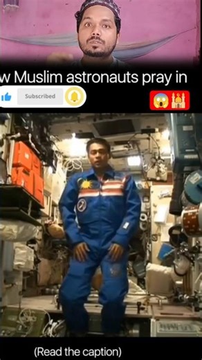 Space Station Mein namaj 😱🕌