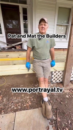 Pat (& Mat) the Builder - we are makin’ and fixin’ and buildin’ and creatin’ all day long in many arenas beyond military machines | Portrayal
