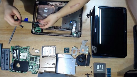 笔记本全部拆解与安装