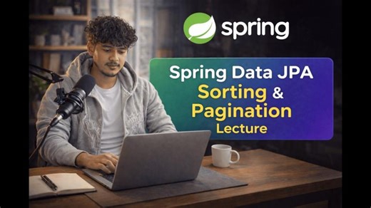 Spring Data JPA Sorting Pagination Lecture | Bhargav Singh Danu posted on the topic | LinkedIn