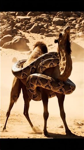 #camel #vs #pythone #viral