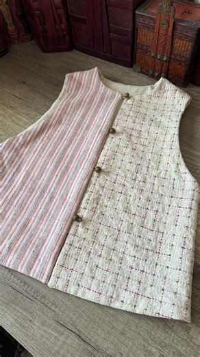 Patchwork Vest: Handmade Clothing Project of 2025