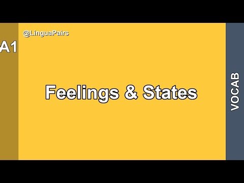 Starter EN A1 | Feelings & States — Part 2 | A1