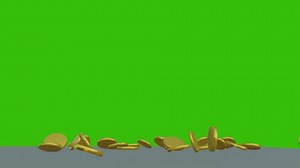 Gold Coins Rain Falling Animation Green Stock Footage Video (100% Royalty-free) 3557426975 | Shutterstock